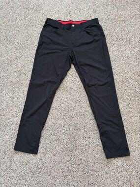 Men's Black Golf Pants